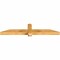 Ekena Millwork Eugene Rough Sawn Timber Gable Bracket, Western Red Cedar, 60"W x 12"H x 4"D x 4"F, 5/12 Pitch GBW060X12X0404EUG00RWR - alternate 5